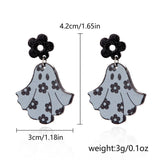 HALLOWEEN SKULL PRINT EARRINGS_CWAJE2447