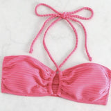 3 PIECE BIKINI SET HALTER WITH MESH SKIRT_CWMW0146