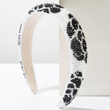 HAND SEWN RICE BEAD FLOWER HEADBAND_CWAHA1977