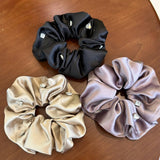 LIGHT LUXURY LOVE LARGE INTESTINE HAIR SCRUNCHIES_CWAHA2812