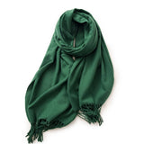 Winter Scarf Shawl Soft Warm Fringe Design