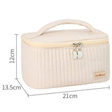 SOLID COLOR SQUARE MAKEUP BAG_CWAB0552