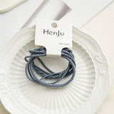 4PCS BRAIDED ELASTIC HAIR TIES SET FOR WOMEN_CWAHA0334