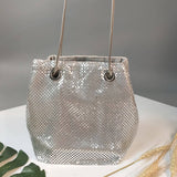 Fashionable Rhinestone Evening Bag Bucket Bag_Cwab3612