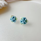 RETRO SWEET FOREST TRIANGLE EARRINGS_CWAJE1712
