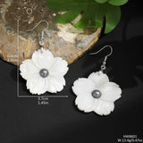 SIMPLE MOTHER OF PEARL FRESHWATER PETAL EARRINGS_CWMM4276