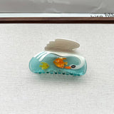 SWAN STAR ACETATE HAIR CLIPS WITH GODDESS DESIGN_CWAHA5715