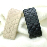 French Vintage Quilted Embroidered Hair Clip_Cwaha6353
