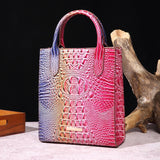 RETRO COLOR LARGE CAPACITY SHOULDER BAG_CWAB0924