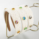 FASHION WIDE BRIMMED RHINESTONE PEARL HEADBAND_CWAHA2131
