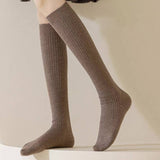 Thick Wool Double Knit Calf Boot Socks_Cwms03333