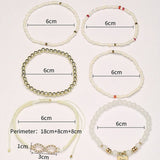 COLORFUL MULTI LAYER ELASTIC RICE BEAD BRACELET_CWAHA2469