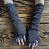 MID LENGTH SOLID COLOR UNISEX GLOVES_CWMM1670