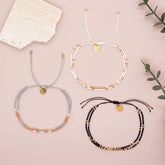 DOUBLE LAYER RICE BEAD HAND WOVEN BEADED BRACELET_CWMM3875