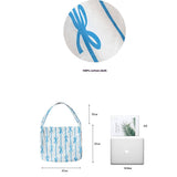 COTTON CANVAS SHOULDER BAG FOR WOMEN LARGE SIZE_CWAB5655