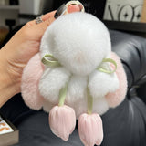 CUTE MINI PLUSH BUNNY DOLL KEYCHAIN PENDANT_CWMM2484