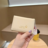 Cute Cartoon Pendant Mini Trifold Wallet_Cwab06195