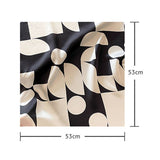 MINIMALIST SPRING AND SUMMER POLKA DOT PLAID SCARF_CWASC0628