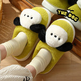CUTE ANIMAL SLIPPER WARM MEMORY HOUSE SLIPPERS_CWSHS0313