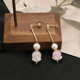 NEW DESIGN LONG FOREST PEARL EARRINGS FOR WOMEN_CWAJE3799