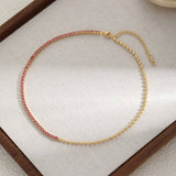 PERSONALIZED FASHION COLORFUL DIAMOND BRACELET_CWMM3740