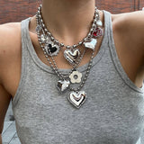 NEW FASHION LOVE HIP HOP BEADED NECKLACE_CWMM3179