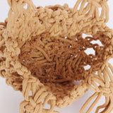 FASHION HOLLOW THICK COTTON ROPE HAND WOVEN BAG_CWAB4687