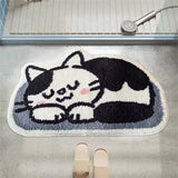 CUTE NON SLIP BATHROOM MAT QUICK DRY ABSORBENT_CWMM7503