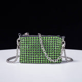 TEMPERAMENTAL ALL MATCH RHINESTONE EVENING BAG_CWAB3585