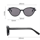 Tortoise Cat Eye Sunglasses For Women_Cwasg1180