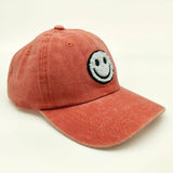 SMILEY FACE PARENT CHILD BASEBALL CAP SUN HATCWAH1241