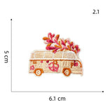 NEW FASHION CARTOON FLORAL CLOTH PATCHES_CWMM4032