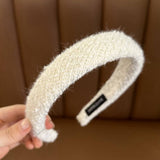 BLACK AND WHITE WIDE BRIM HEADBAND_CWAHA2862