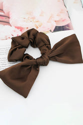 Vintage Bow Hair Ropes Scarf Scrunchies_Cwaha0139