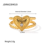 18K GOLD PLATED ZIRCON INLAID HEART RING_CWAJE1247