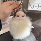 CUTE PRINCESS DOLL CAR KEYCHAIN BAG PENDANT_CWMM2583