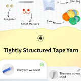 CROCHET MATERIAL BAG VEGETABLE SET_CWMM0839