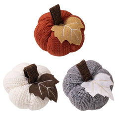 THANKSGIVING KNITTED ORANGE PUMPKIN PENDANT_CWMM1754