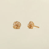 Vintage December Birth Flower Stud Earrings