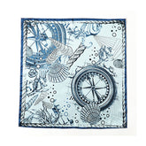 SILK FEELING SCARF MEDIUM SQUARE SATIN HEAD SCARF_CWASC0209