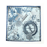 SILK FEELING SCARF MEDIUM SQUARE SATIN HEAD SCARF_CWASC0209