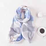 Plaid Winter Scarf Cute Unisex Wrap_Cwasc0400