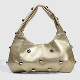 MUSHROOM STUD PUNK SHOULDER BAG FOR WOMEN_CWAB5678