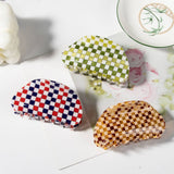 3 1IN MINI PLAID CLAW CLIP FOR HAIR BACK HEAD USE_CWAHA0326
