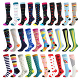 Women'S Sports Elastic Compression Socks_Cwms1863