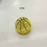 BASKETBALL SOCCER FOOTBALL TENNIS SPORTS HAIR CLAW CLIPS