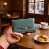 Minimalist Solid Color Mini Trifold Wallet_Cwab06213