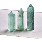 GREEN FLUORITE CRYSTAL POINT TOWER_CWMM8105