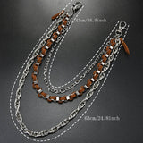 CREATIVE WOVEN THREE LAYER TRENDY JEANS CHAIN_CWMM4829