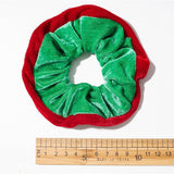 8Pcs Xmas Plush Hair Scrunchies Jingle Bells_Cwaha07590